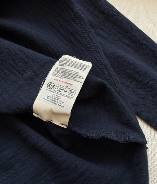 American vintage原单纸片人卷边T恤打底衫022601 商品图6