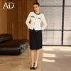 AD时尚通勤上班西装套装春季长袖西服外套女2026新款气质两件套裙 商品缩略图2