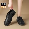 ZHR则则系带英伦单鞋女2026春秋新款JK鞋小皮鞋黑皮鞋女一脚蹬懒人鞋 商品缩略图7
