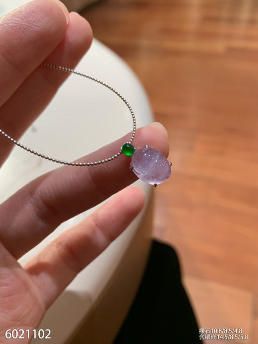 6021102，三角蟾吊坠。具体价格微信咨询 商品图5