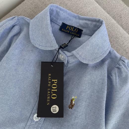 点此购买 110-160拉夫劳伦牛津纺娃娃领长袖连衣裙 md 340890 商品图12