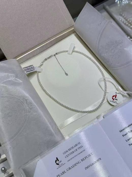 ⁶出GRC大证书~必入款【欧若拉极光小米珠】礼盒发货，4-5mm点位，无暇，叠戴或者单戴都好看，5-7天发货，24小时鉴赏期【香港】SS06-QTT-XGZZ 商品图2