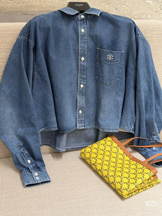 初十上新 渠道圆正 ce26ss 牛仔衬衫 商品图11