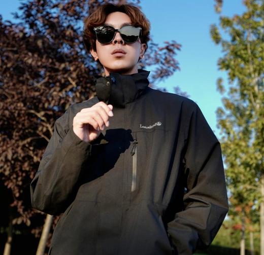 【与辉同行同款】Leaveland意大利枫叶 男女同款冲锋衣F658-国标一级三合一冲锋衣 六防面料 455g复合奥粒绒  商品图9