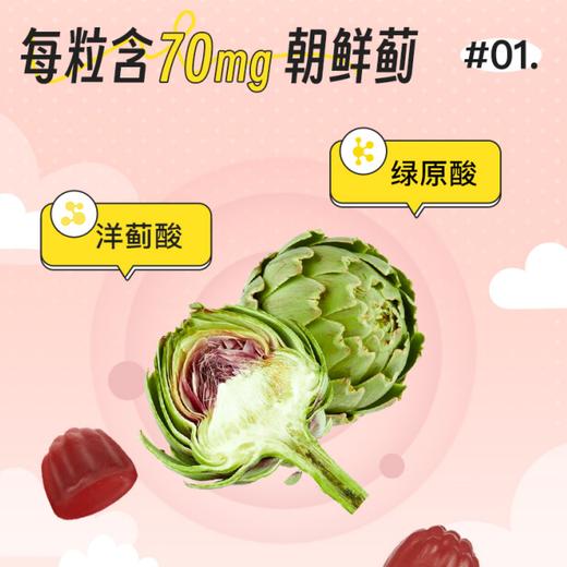 NA朝鲜蓟益生菌健脾胃软糖 商品图2