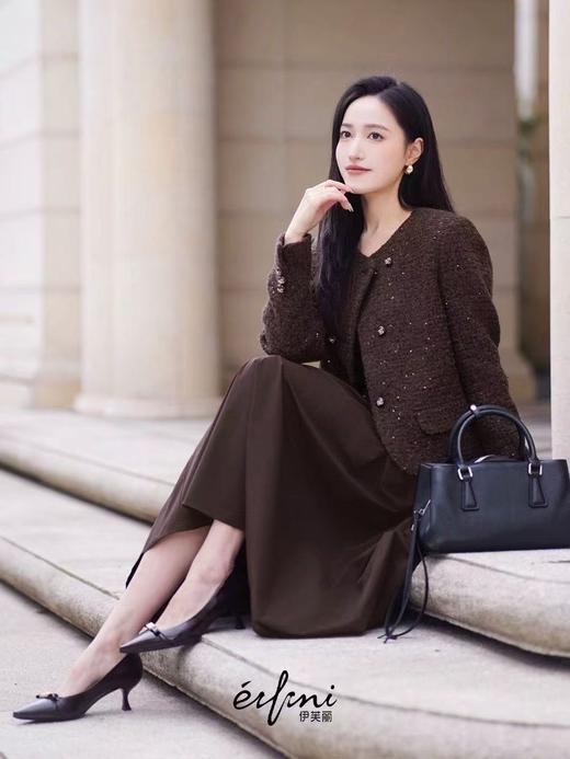 伊芙丽eifini小香风外套1H1119151G 商品图1