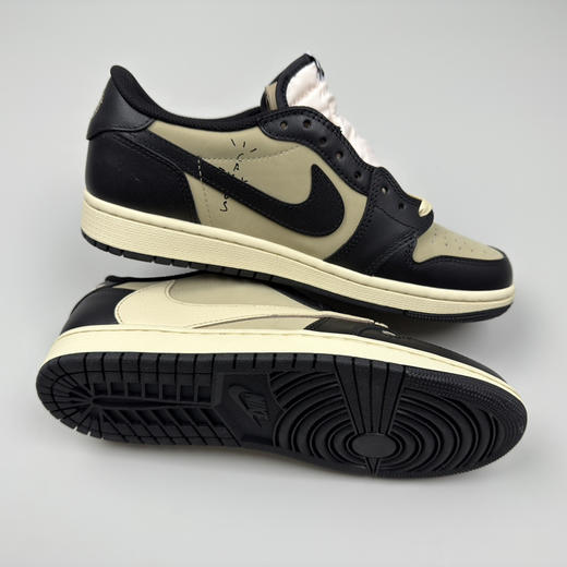 春季特惠💰430 公司级 # Travis Scott x Air Jordan 1 AJ1乔1低帮倒钩 商品图3