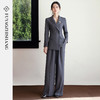 FUYAO扶摇直上 oldmoney灰色西装套装**练西服两件套职场正装春 商品缩略图1