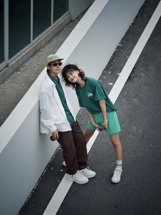 付款减库存，kl户外露营ks *jeon hwangil插画刺绣贴布短袖T恤   插画kl短袖 商品图6