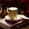 【6F】国瓷永丰源 广彩传承三件套盖杯（金底） 商品缩略图0