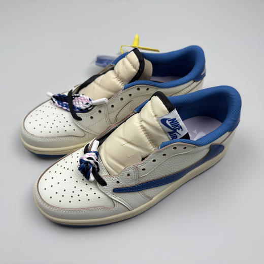 春季特惠💰430 公司级 # Travis Scott x Air Jordan 1 AJ1乔1低帮倒钩 商品图1