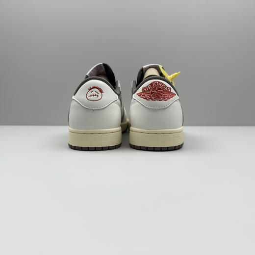 春季特惠💰430 公司级 # Travis Scott x Air Jordan 1 AJ1乔1低帮倒钩 商品图6