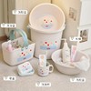 【多巴胺配色❗俏皮可爱外观】高颜值洗漱套装学生宿舍洗澡水桶脸盆高中大学生开学浴室用品套件。rg 商品缩略图0