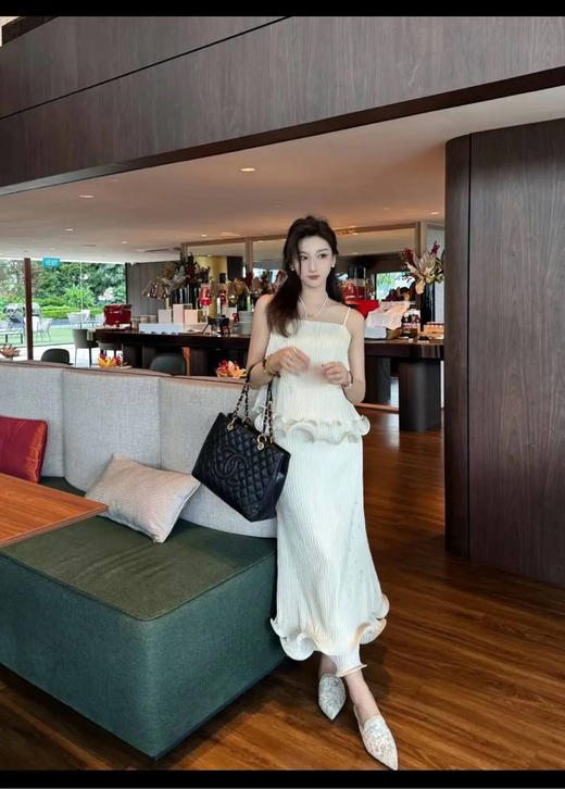 Chanel GST 黑金 荔枝纹牛皮 购物袋 商品图3