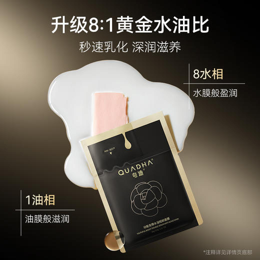 CQ夸迪动能支撑水油轻龄面膜  🔺水油同敷  韧养年轻  以油养肤❗❗ 商品图1