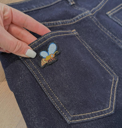 ic小禾新年系列“马上封侯”牛仔半身裙 商品图12