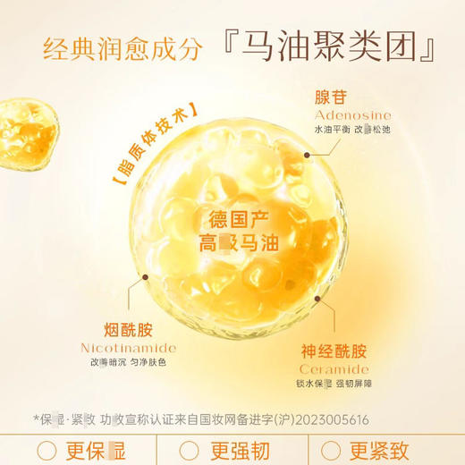 【一般贸易进口】韩国格丽松九朵云马油面霜马油膏保湿霜提亮肤色护肤防干裂抗皱 商品图3