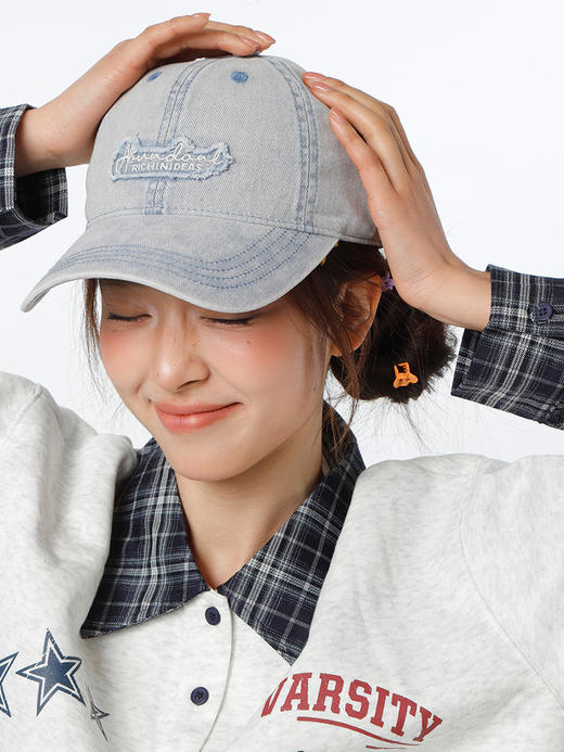 时尚洗水贴布棒球帽-纪念日百货门店同款169448871 商品图1