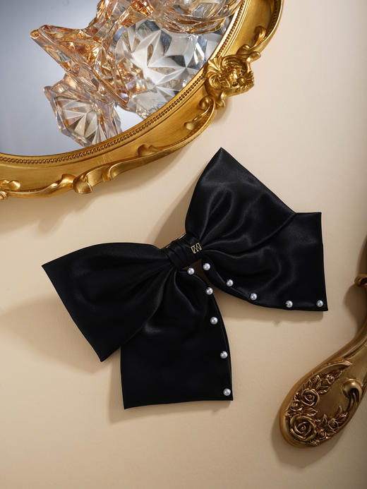 子佩集【暗夜公主】珍珠惜王妃发夹【XYD02608】弹簧夹2602 商品图2