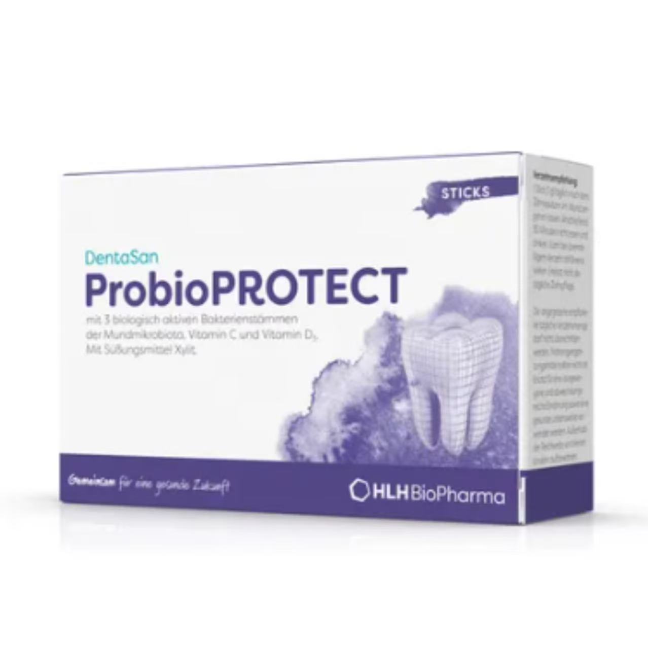 升级版！德国Lactobact莱德宝probiogum口腔益生菌牙周清新口气14包/盒【德国直邮 下单请提供身份证正反面照片】