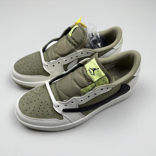 春季特惠💰430 公司级 # Travis Scott x Air Jordan 1 AJ1乔1低帮倒钩 商品图1