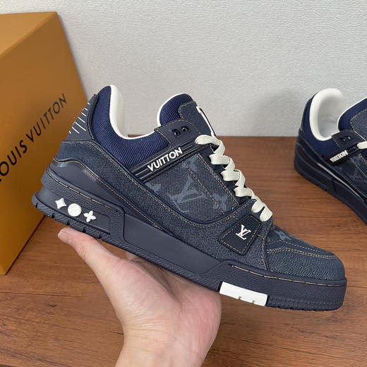 驴家 Trainer 运动鞋 印花丹宁布 商品图4