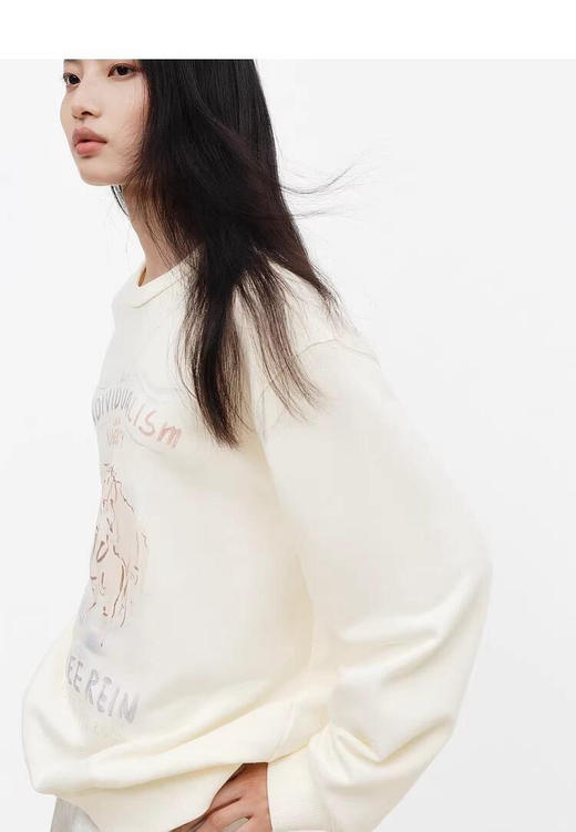 MOC*O新款生肖马年限定系列 彩绘印花T恤/卫衣 商品图5