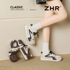 ZHR则则圆头双鞋带厚底德训鞋经典休闲百搭显脚小秋季网面鞋KD87 商品缩略图0