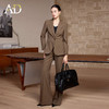 AD高端品牌西装套装女春季2026新款大女主气场职业装阔腿裤一整套 商品缩略图1