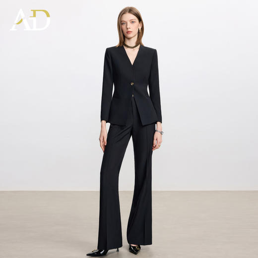 AD高端职业气质西装外套女2026新款高级感通勤西服正式场合一整套 商品图3
