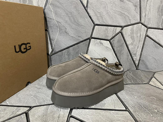 春季特惠💰350 UGG Tazz 厚底民族风 舒适休闲包头拖鞋 女款 商品图8