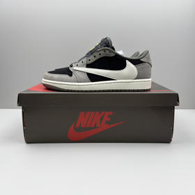 春季特惠💰430 公司级 # Travis Scott x Air Jordan 1 AJ1乔1低帮倒钩