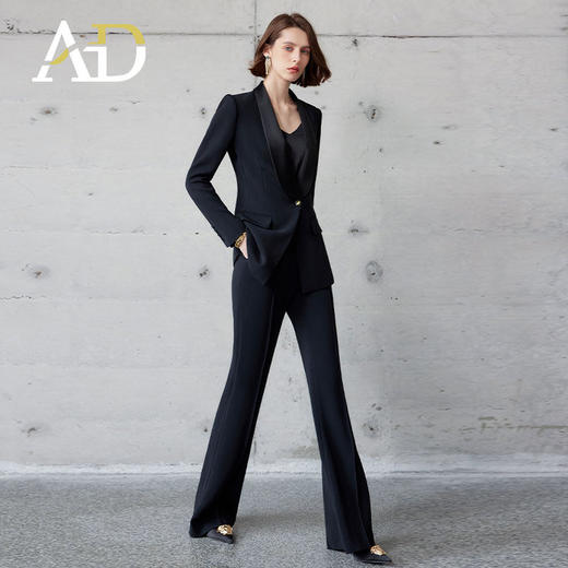 AD正式场合西装套装女春季2026新款高级感商务通勤职场穿搭一整套 商品图1