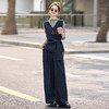 韩系裙子套装2026新款女装气质通勤时尚打底衫马甲阔腿裤三件套 商品缩略图1