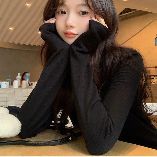 Triuuchu | 肌理皱皱棉万能打底T  凹凸褶皱自带呼吸感 软糯有筋骨  #6003 商品图8