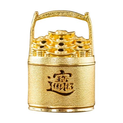 【聚宝盆迷你小香炉】一桶金聚宝盆迷你香炉家用室内熏香高级感国风摆件 商品图4