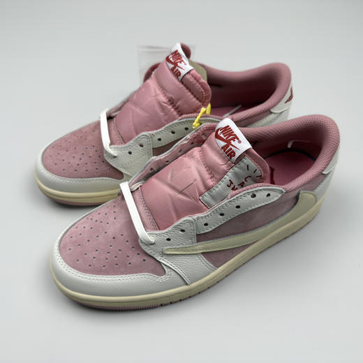 春季特惠💰430 公司级 # Travis Scott x Air Jordan 1 AJ1乔1低帮倒钩 商品图1