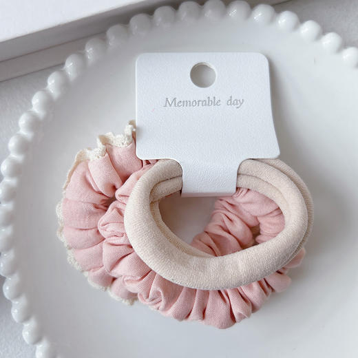 日常通勤布圈超弹组合组合发圈（4根）-纪念日百货门店同款169256909 商品图4