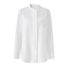 「高货wl」全新升级【铂金会员275/天猫369/差价94】(12230)洛诗琳2026春季新款简约淡雅天丝棉钉珠亮片刺绣长袖衬衫 商品缩略图4