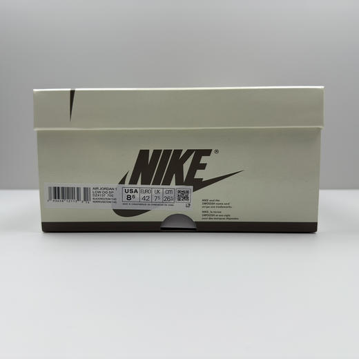 春季特惠💰430 公司级 # Travis Scott x Air Jordan 1 AJ1乔1低帮倒钩 商品图8