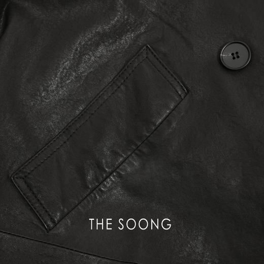 THESOONG|早春新款植鞣高海拔绵羊皮油润质感塑型皮衣外套HWPY8643 商品图11