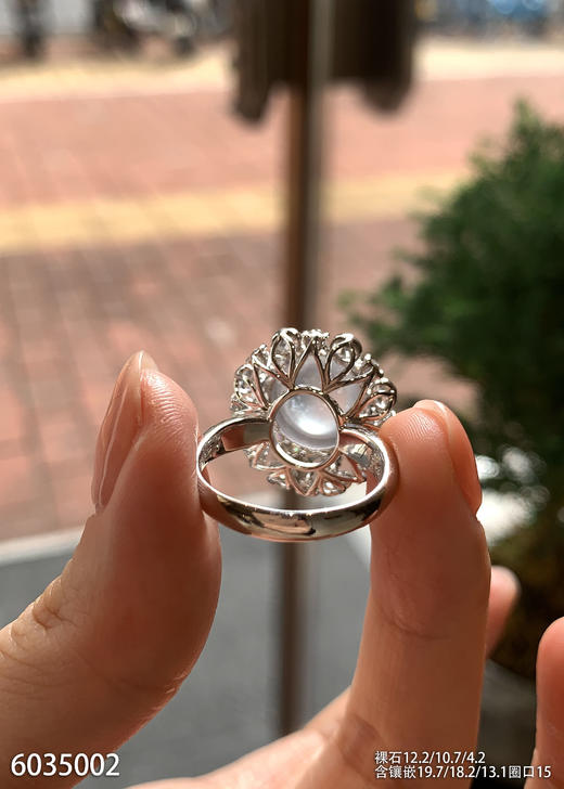 6035002，蛋面戒指。具体价格微信咨询 商品图5