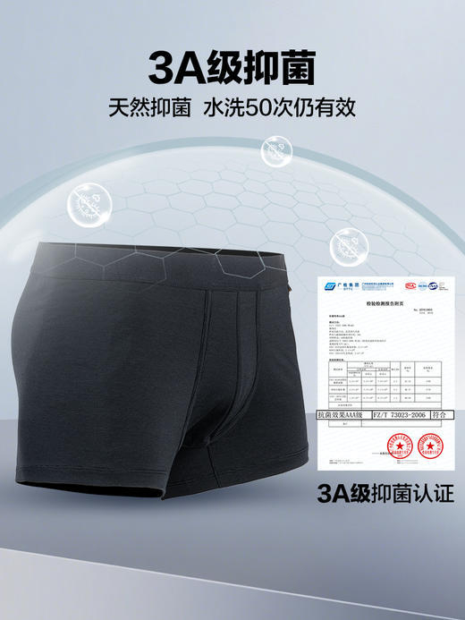 【龙牙上新】龙牙秘之风羽PRO美丽诺羊毛内裤 商品图2