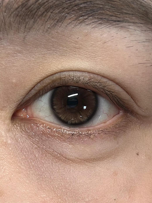 Recolook 原生棕 半年抛 2片 14.5mm 参考着色 13.8mm 基弧 8.6 含水 40% 新锐国货 商品图1