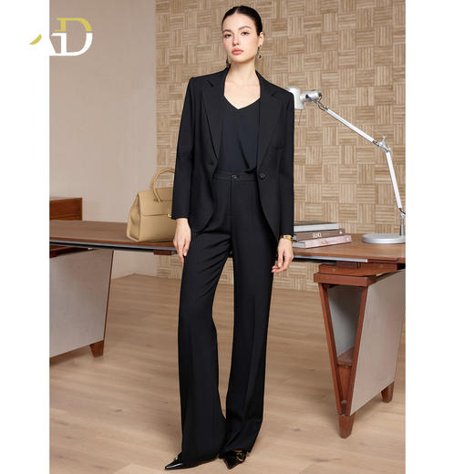 AD一粒扣西装套装女春季2026新款爆款高级感职业装洋气穿搭一整套 商品图0