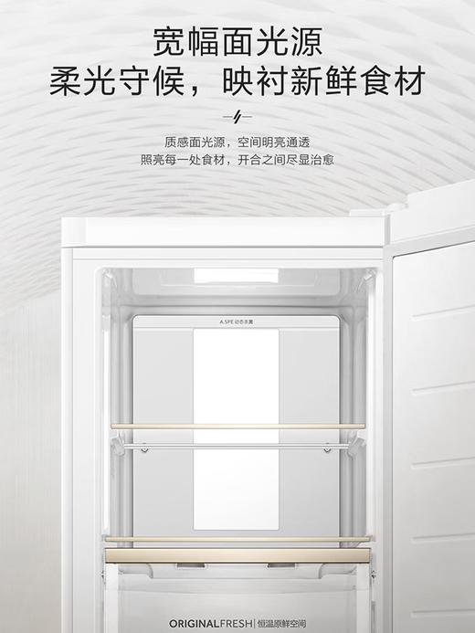 卡萨帝（Casarte）立式家用冻藏柜288升零下40度超低温细胞级锁鲜冷冻柜平嵌零嵌式双变频风冷无霜冻藏转换冰箱 云岩白丨全域风冷丨新一级能效丨 288L 商品图6
