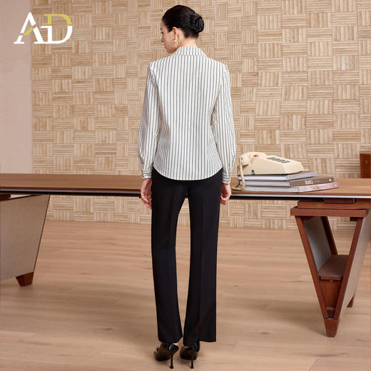 AD高端品牌职业装套装女春2026新款高级感正式场合衬衫西裤两件套 商品图4