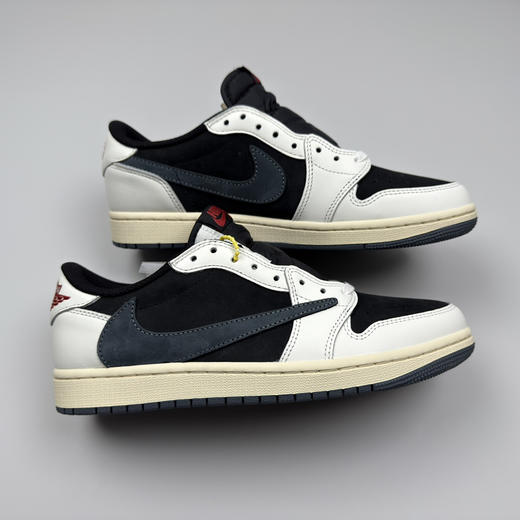 春季特惠💰430 公司级 # Travis Scott x Air Jordan 1 AJ1乔1低帮倒钩 商品图7
