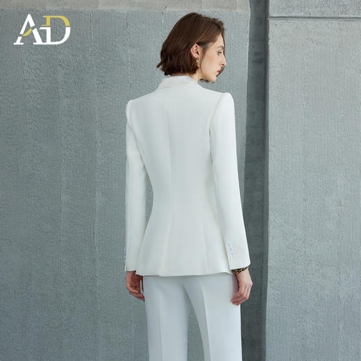 AD高端精致白色西装套装女春季2026新款轻奢高级感职场穿搭一整套 商品图4