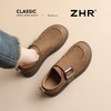 ZHR复古魔术贴搭扣乐福鞋女2026新款时尚百搭轻便通勤勃肯风单鞋 商品缩略图8
